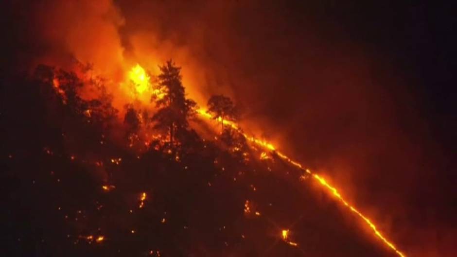 Nuevo incendio forestal en Los Ángeles