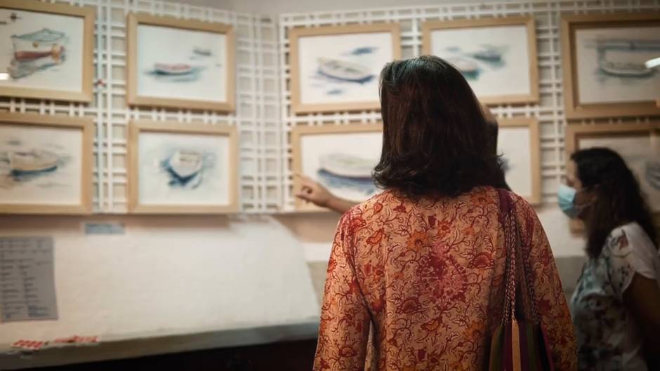 Rocío Viguera:«He pintado cien retratos durante el confinamiento»