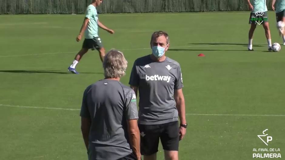 Segunda sesión de trabajo del Betis de Pellegrini