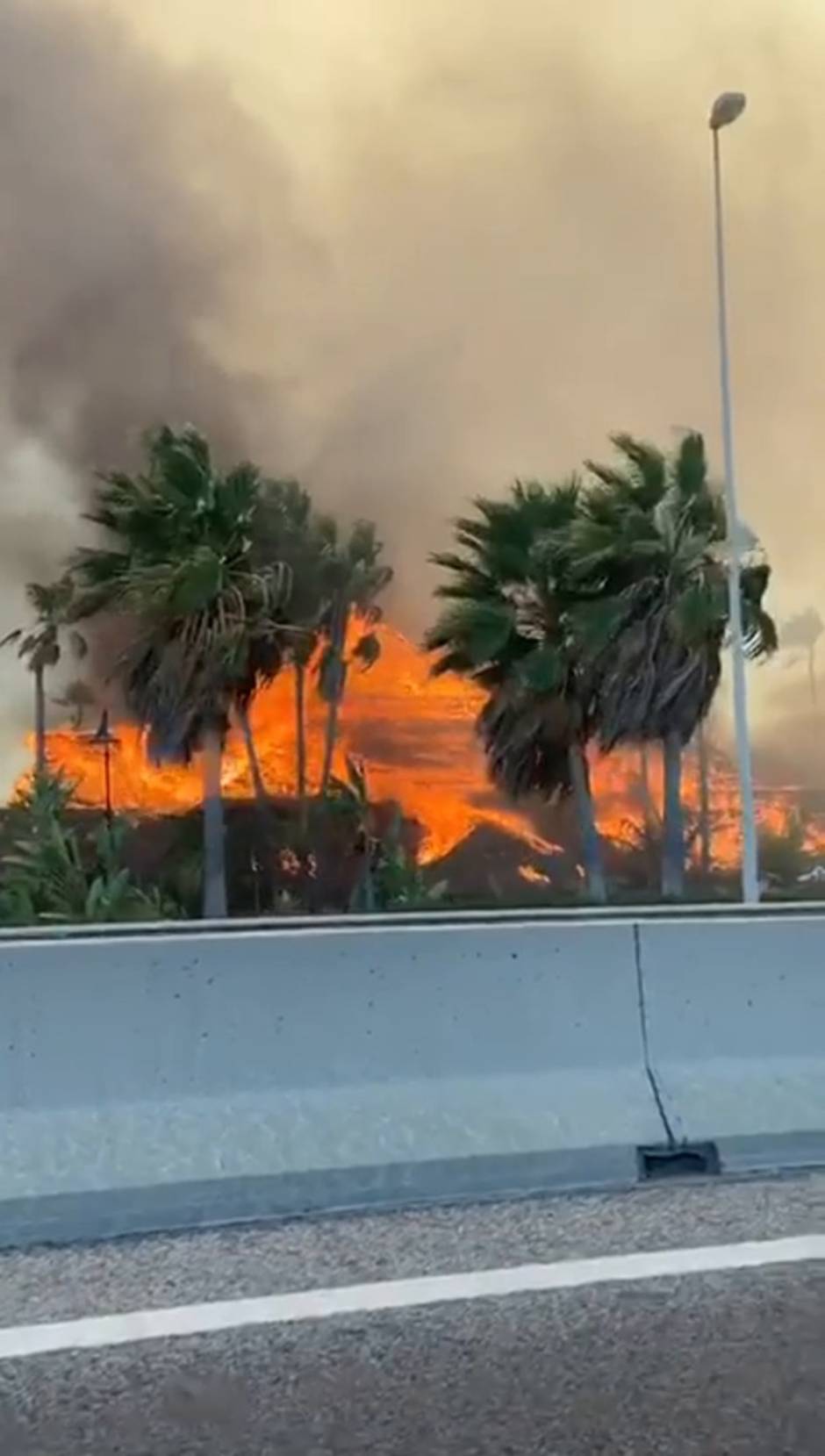 Centro comercial incendio Málaga