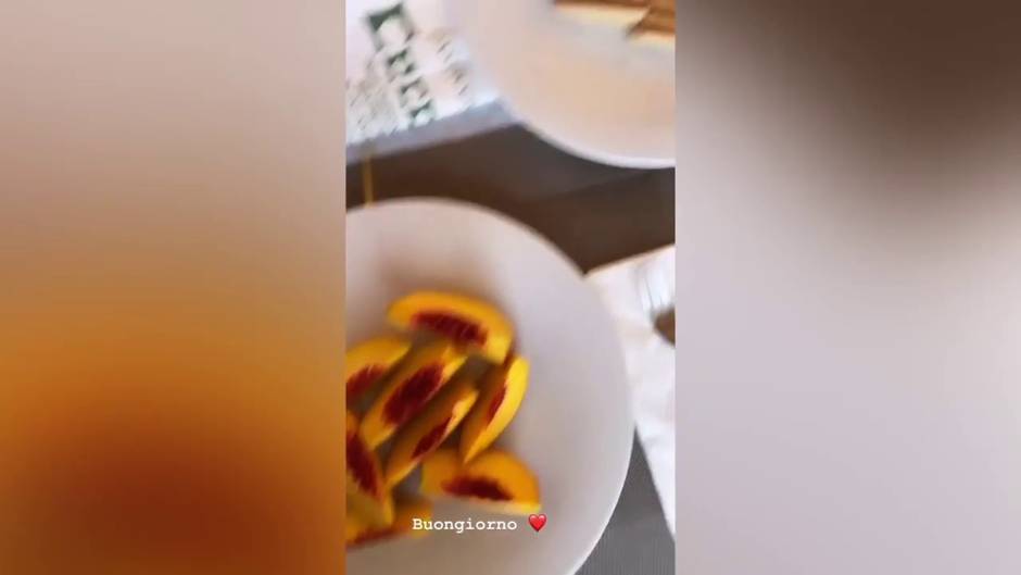 Alice Campello y Álvaro Morata disfrutan de sus vacaciones en Italia