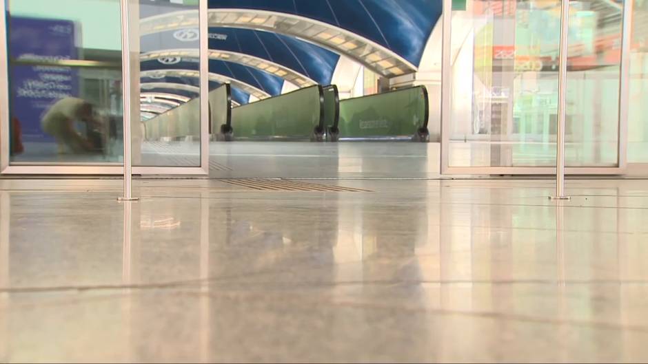 Atocha sin apenas actividad en la operación retorno de las vacaciones