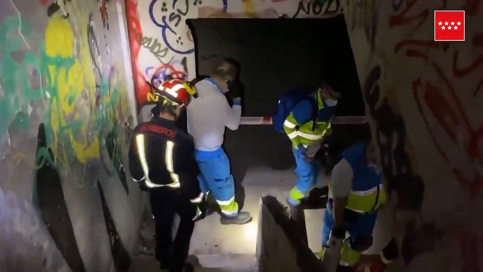 Herido grave tras caer por un agujero en el antiguo psiquiátrico de Navacerrada