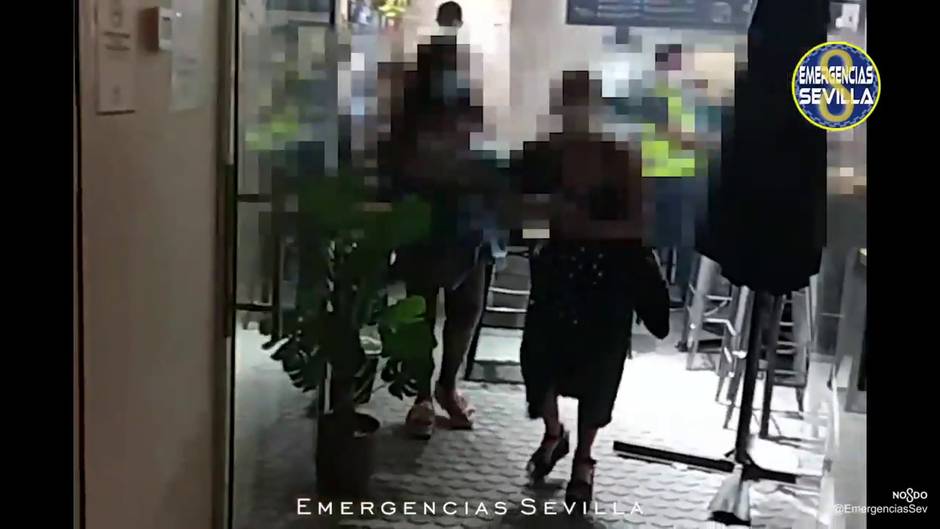 Desalojan un bar de Nervión