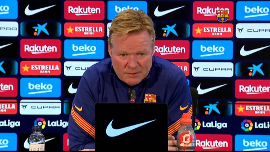 Koeman: "Queremos tener aquí a Eric García pero para el club económicamente es complicado"