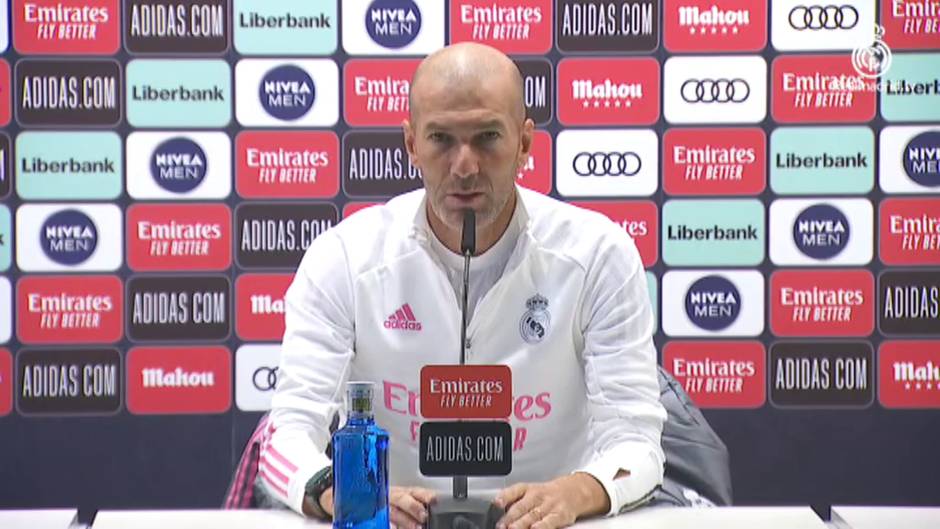 Zidane: "Mi plantilla tiene mucho talento, pero también mucho corazón"