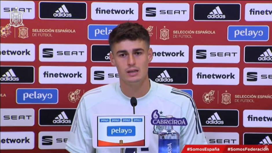 Kepa: "Confío en el nivel que tengo y seguiré demostrándolo"