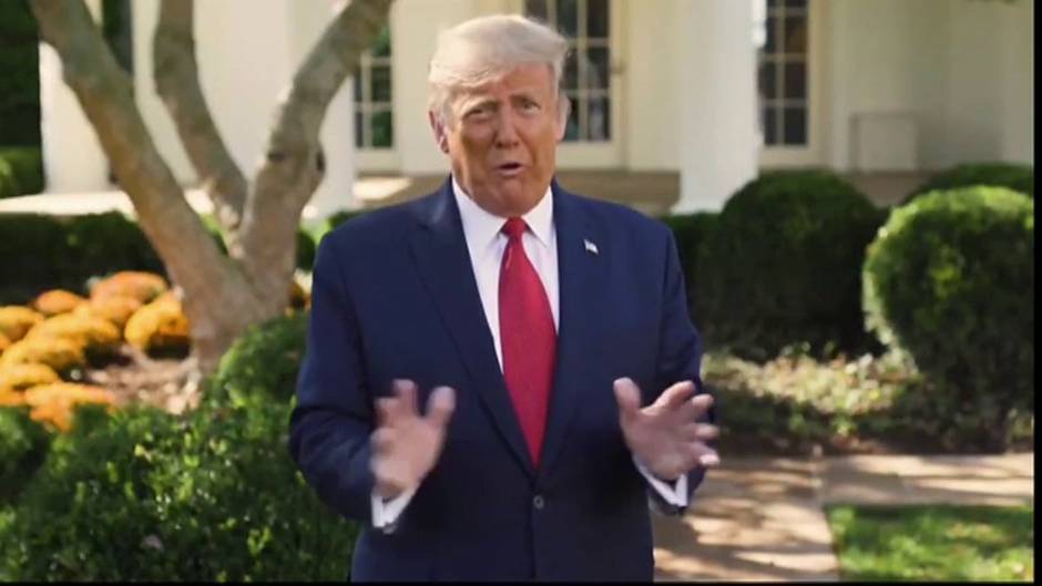 Trump: "Creo que enfermar de COVID ha sido una bendición de Dios"