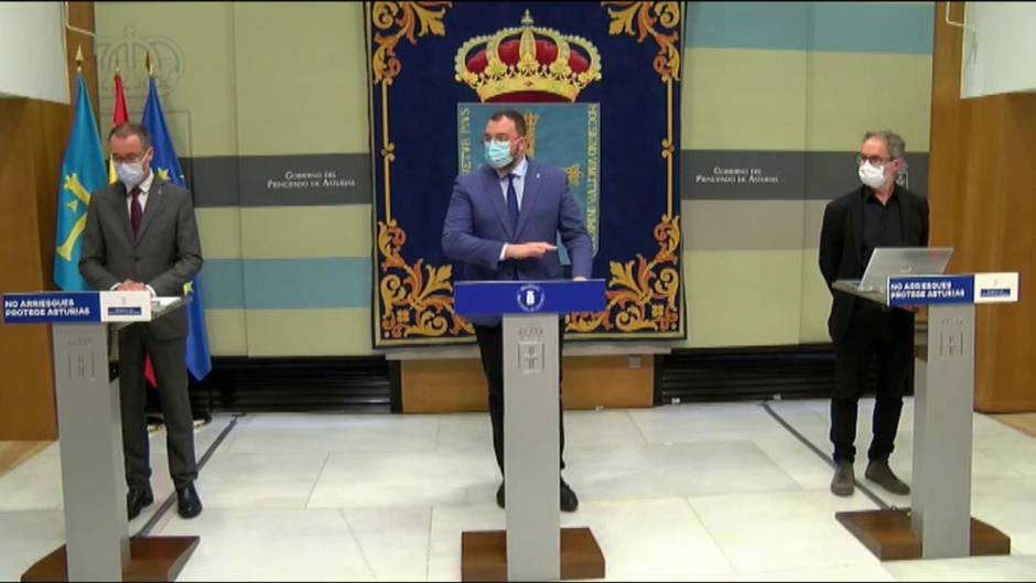 Barbón: "Asturias vuelve a la fase 2 en relación al plan de desescalada"