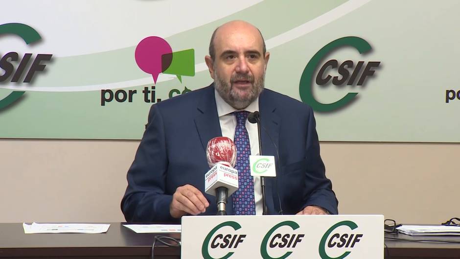 Presidente de CSIF presenta su Plan Estratégico de Recursos Humanos