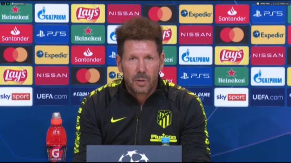 El Atlético se entrena en Múnich sin los lesionados Diego Costa, Giménez, Saúl y Vrsaljko