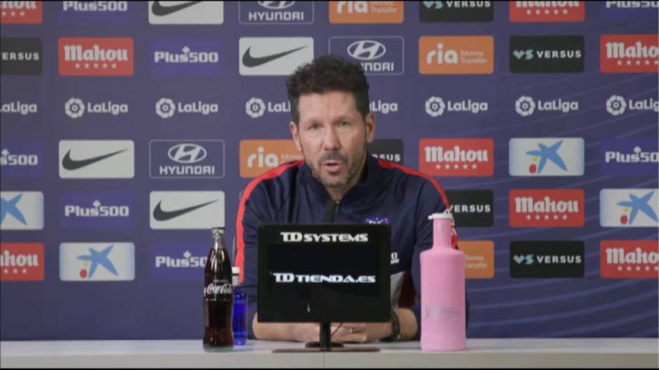 Simeone: "Confío absolutamente en mi equipo, más allá de la derrota dolorosa en Múnich"