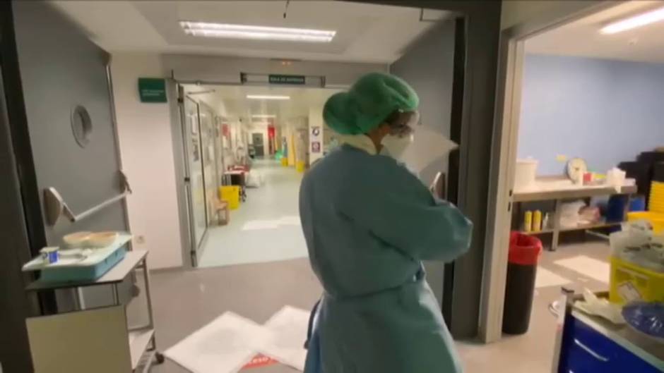 Médicos y enfermeros se enfrentan a la segunda ola del coronavirus tras 9 meses al límite