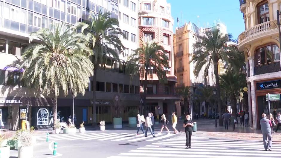 Rachas muy fuertes de viento este lunes en la Comunitat Valenciana