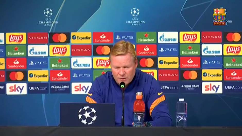 Koeman: "El reto es tan grande que pido tranquilidad y tiempo"