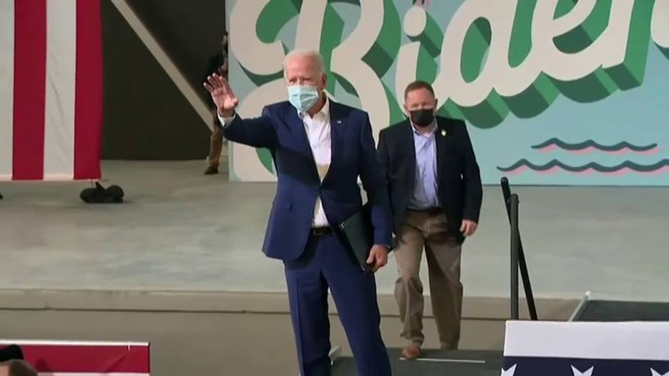 Biden: "Vamos a ganar esta carrera"