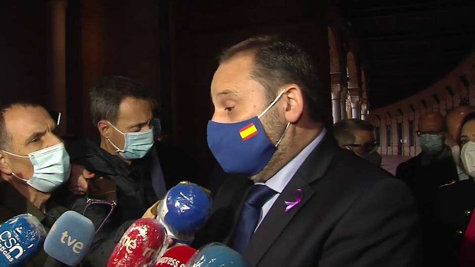 Ábalos apunta que el Gobierno está "por la unidad nacional" frente a las declaraciones de Otegi