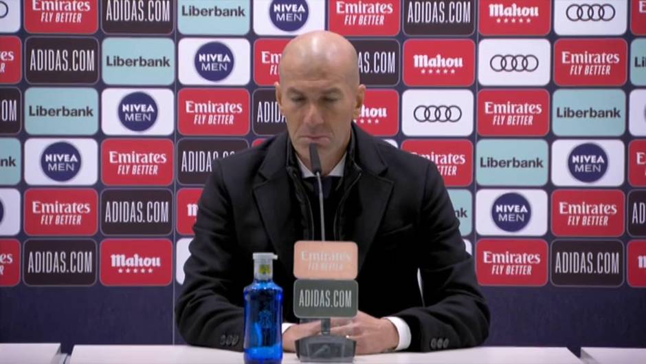 Zidane, sobre la derrota frente al Aláves: "Ha sido el peor inicio de la temporada"