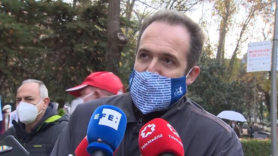 La Marea Blanca se moviliza en Madrid contra los "recortes" en Sanidad