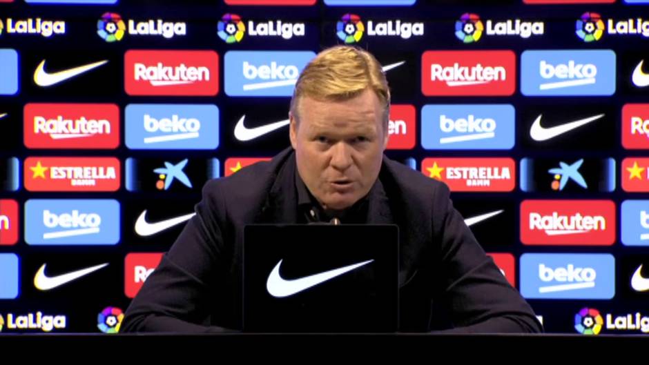 Koeman tras su victoria ante Osasuna: "No podemos fallar más"