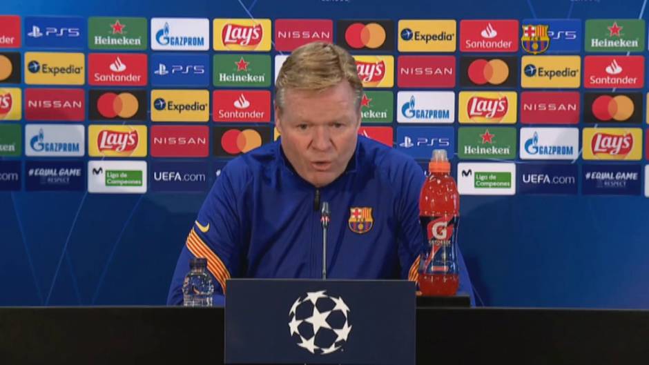 Koeman: "Es para estar descontento. No hago teatro, si pierdo estoy cabreado"