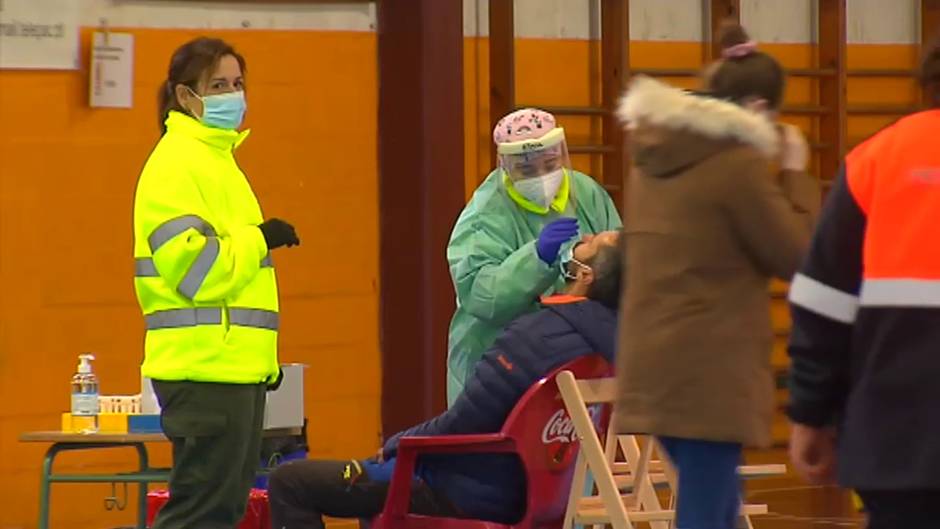 El municipio de Tui realiza un cribado masivo antes de Navidad