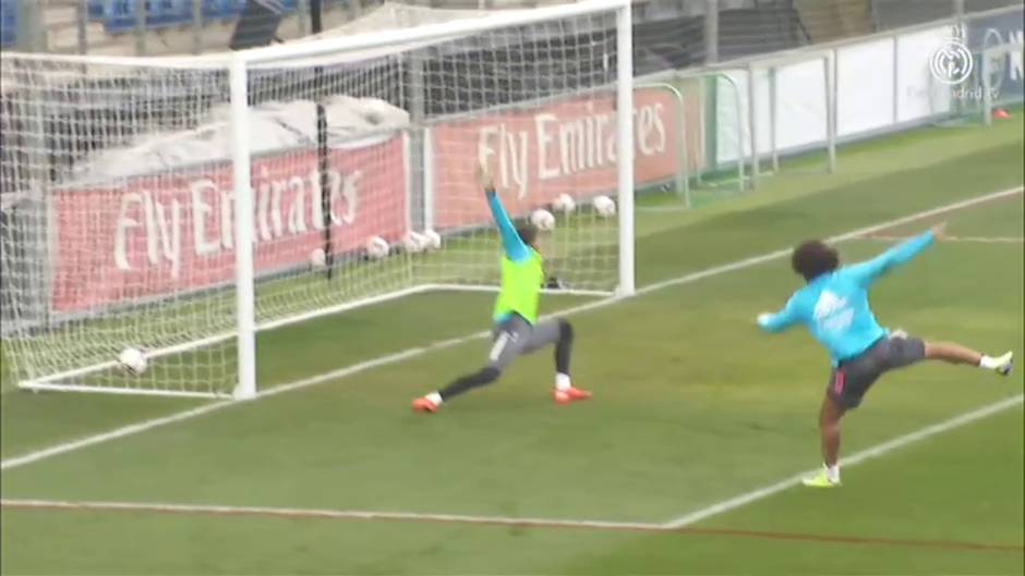 Último entrenamiento del Real Madrid antes de recibir al Athletic en Valdebebas