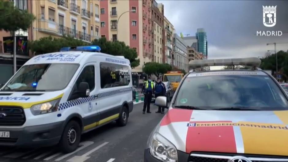 Herido grave un anciano atropellado en Madrid