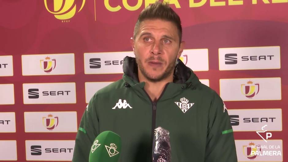 Joaquín, tras el UCAM - Betis: "Ha sido bonito volver a recibir el cariño de la gente"