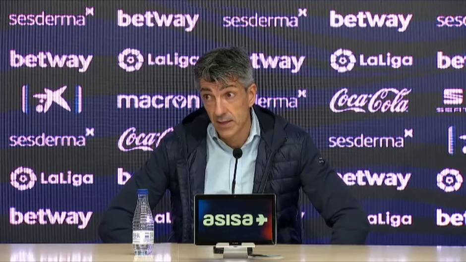 Imanol Alguacil: "Somos los mismos que hace un mes"