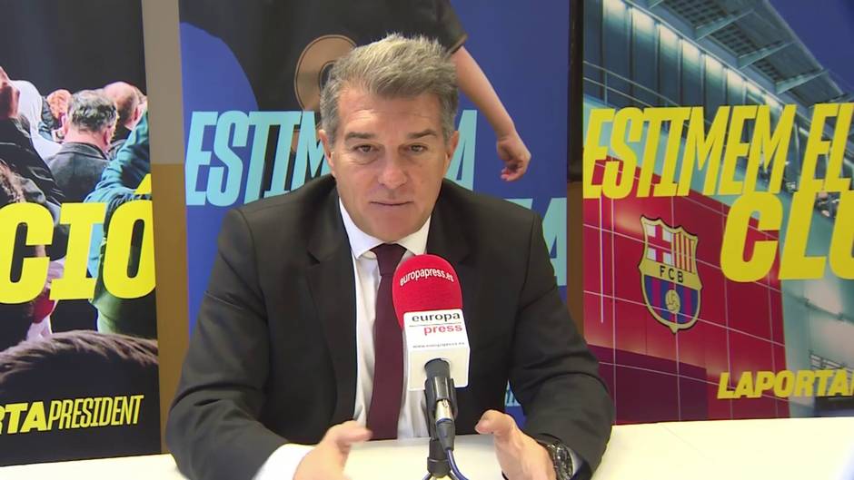 Joan Laporta: "Sigo siendo el mismo y creo que aún es mi momento"