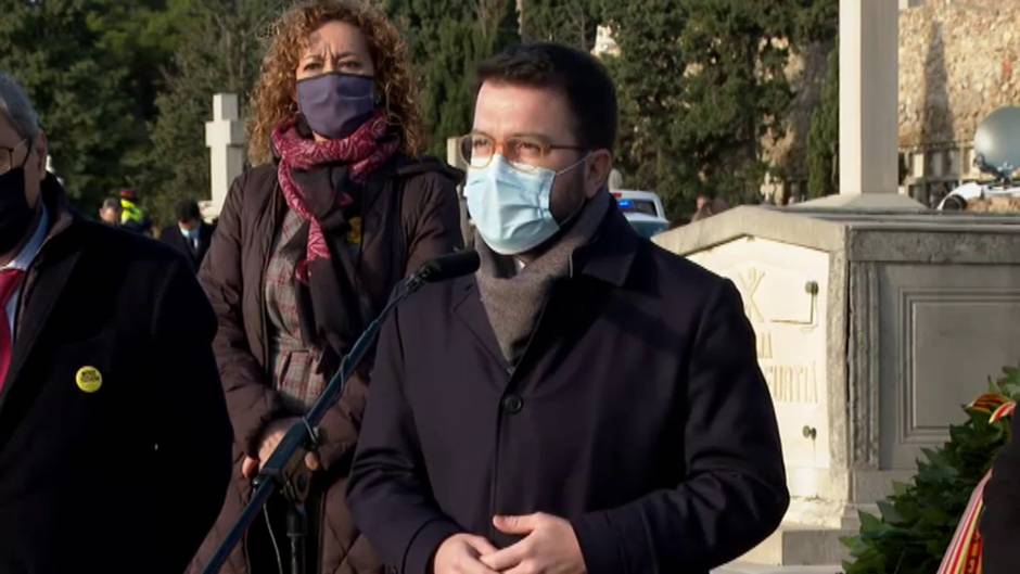 Pere Aragonès sobre el discurso del Rey: "Tuvimos que aguantar como una monarquía salpicada por la corrupción nos hablaba de ética"