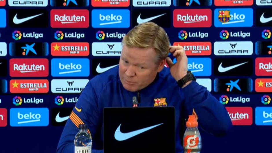 Koeman: "Messi es una pieza muy importante para este equipo, es un año de transición"