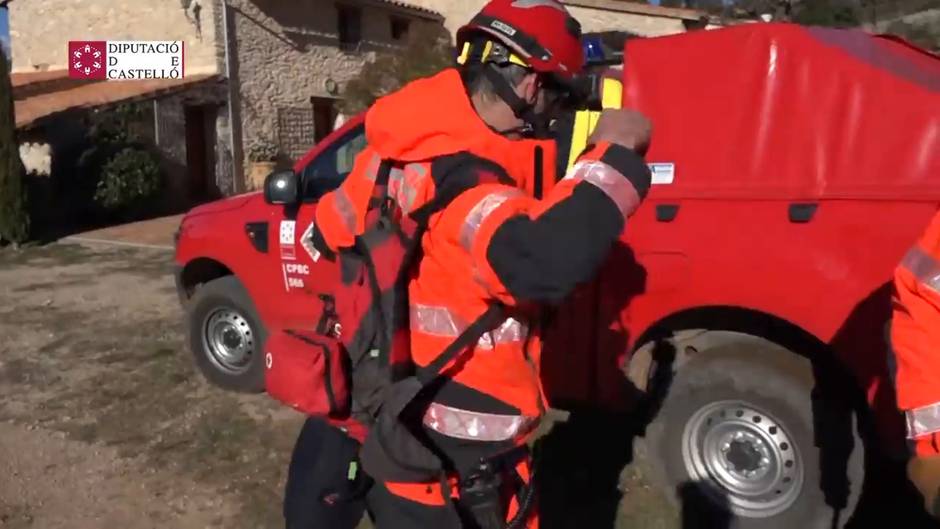 Continúa la búsqueda de un cazador desaparecido en Catí (Castellón)