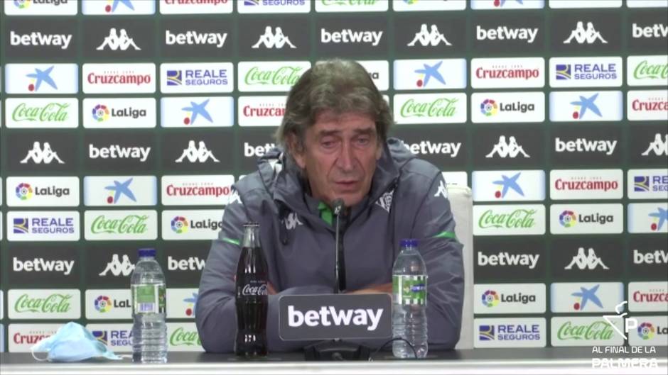 Pellegrini y el "contratiempo" por el positivo por Covid-19 en la plantilla del Betis antes de visitar al Levante