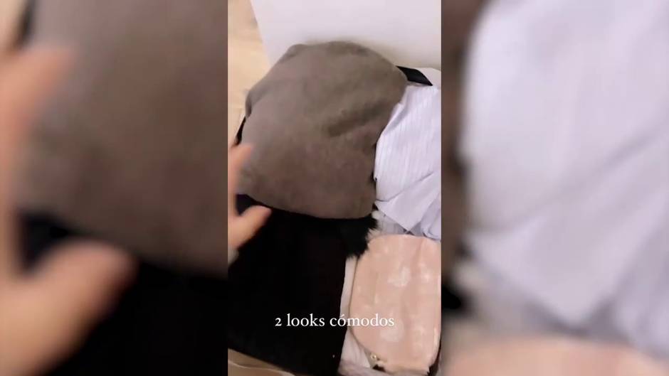 María Pombo desvela el contenido de la maleta que llevó al hospital