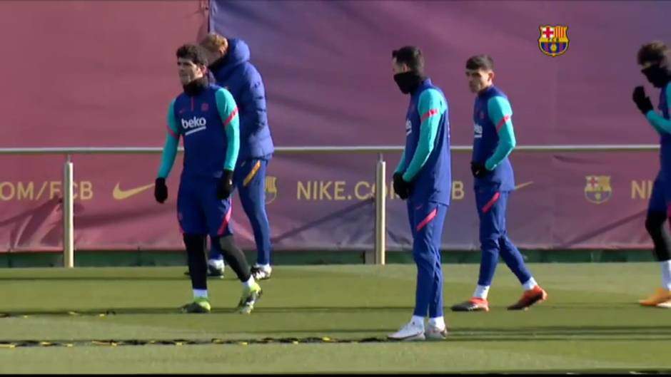 El Barça prepara el choque ante el Huesca con ganas de revertir la mala racha