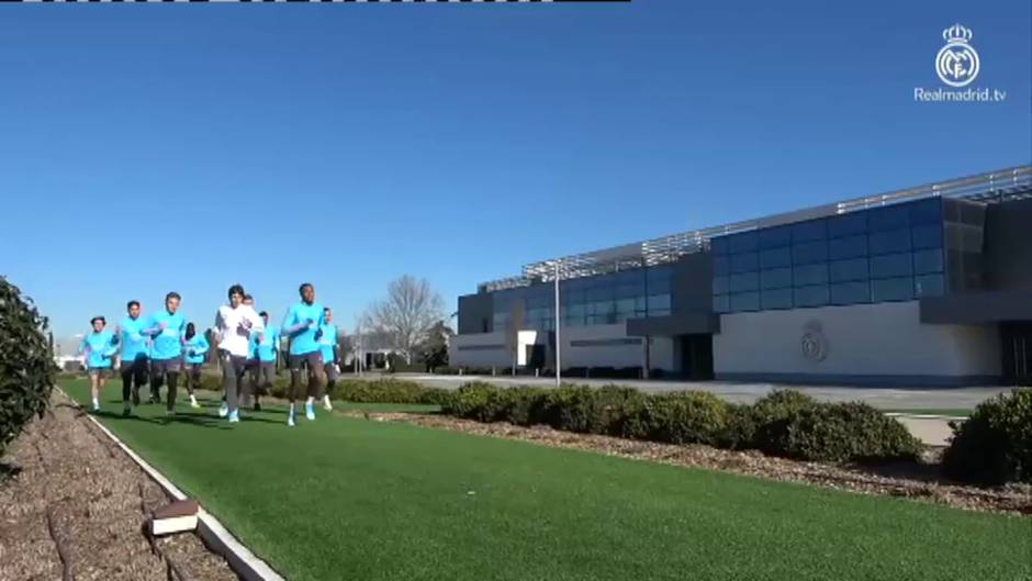 El Real Madrid regresa a los entrenamientos tras 2 días de descanso