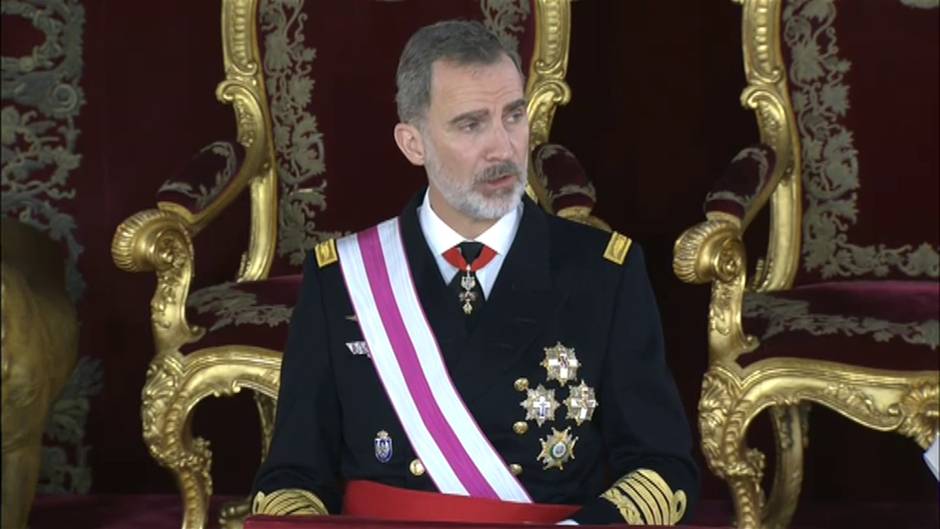 Felipe VI preside la Pascua Militar y recuerda el compromiso de todos los españoles con la Constitución