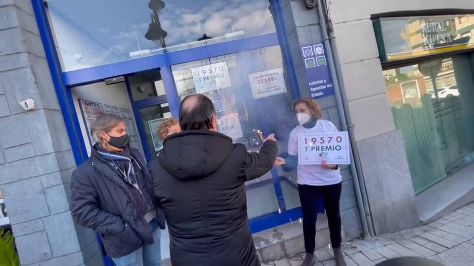 Vendido en Bilbao parte del 'gordo' de la Lotería del Niño