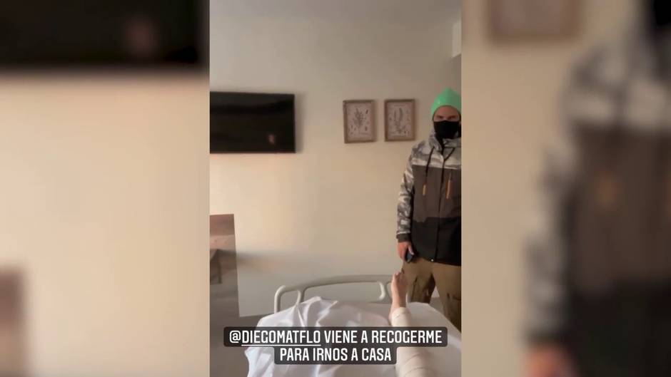 Carla Barber se sigue recuperando en casa de su fractura de tibia