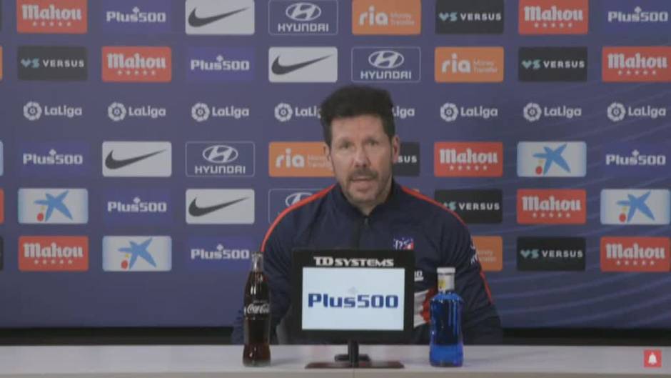 Simeone: "En el momento en el que hablé por teléfono con Luis me encontré lo que transmite en el campo"