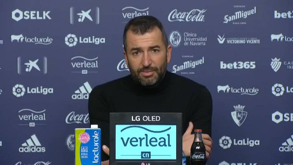 Jagoba Arrasate: "Es la victoria, algo que necesitábamos ya"