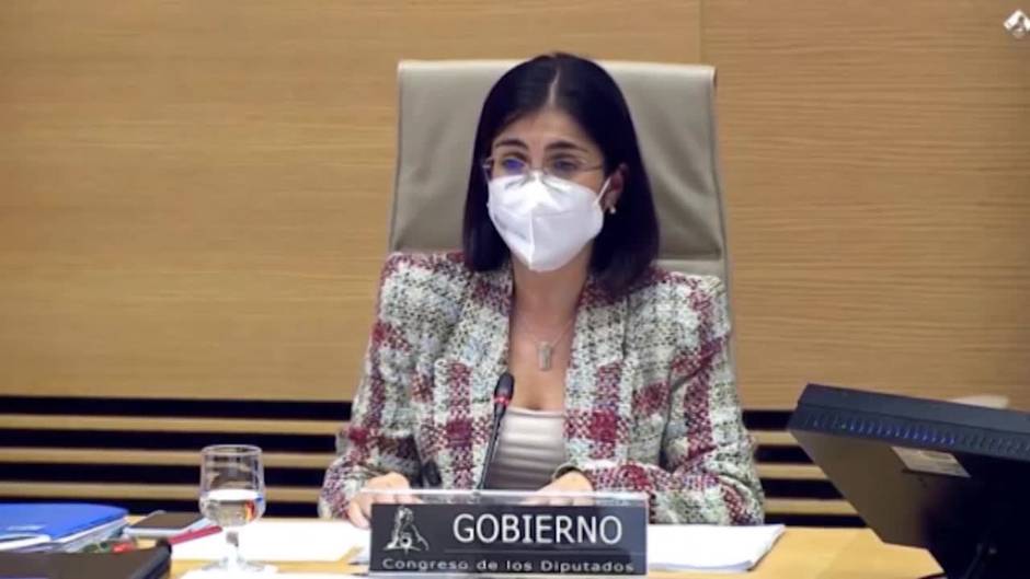 Darias comparece en el Congreso y se muestra optimista frente a la tercera ola