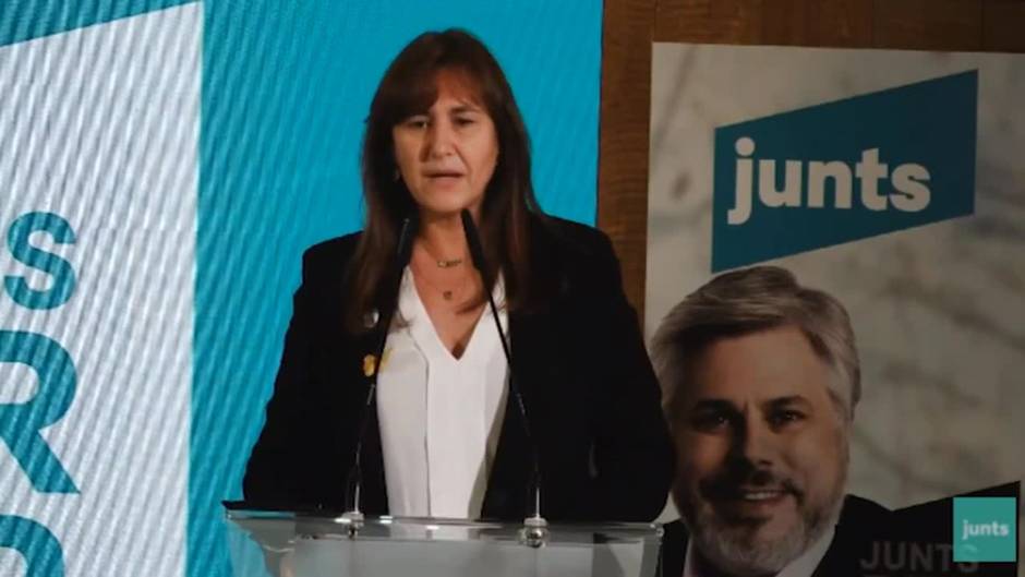 Borràs exige a Sánchez impedir que Fiscalía recurra el tercer grado