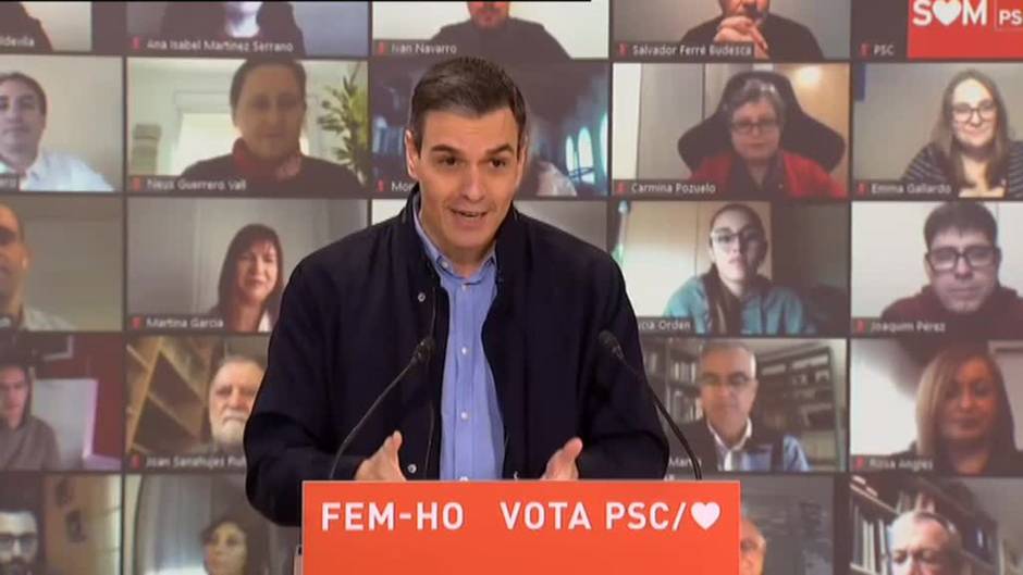 Sánchez: "El voto por correo puede ser la palanca del cambio el próximo 14F"