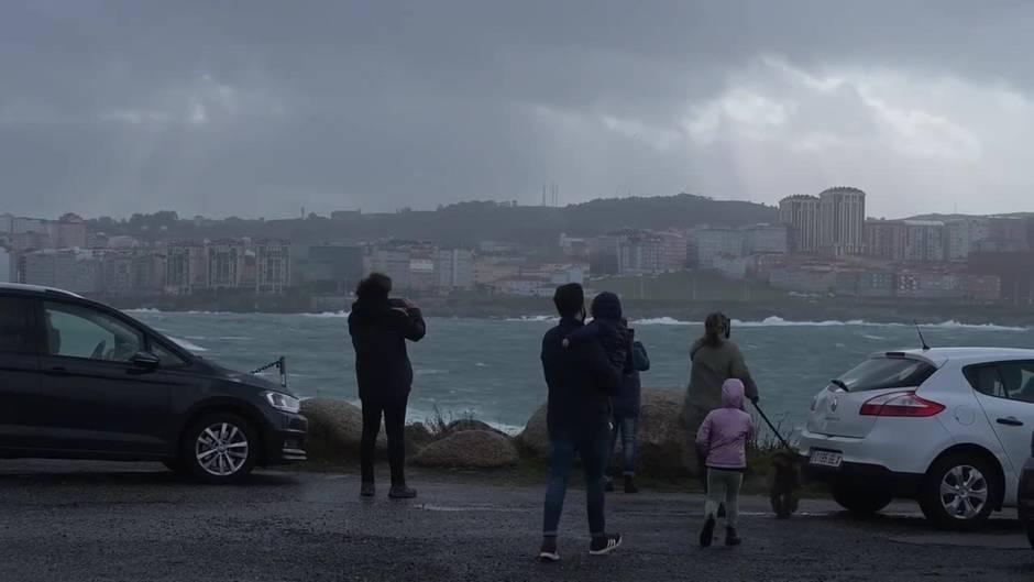 Justine' y la entrada de una nueva borrasca atlántica provocarán abundantes lluvias