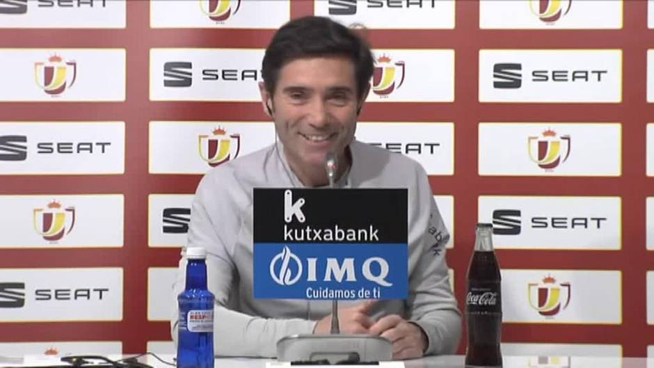 Marcelino: "Haremos el equipo más competitivo posible para intentar pasar esta eliminatoria"