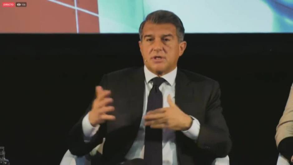 Laporta sobre el futuro de Messi: "Estoy satisfecho de que el PSG no se haya vuelto a pronunciar"