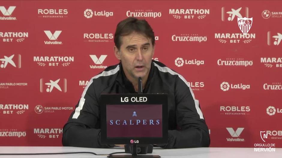 Lopetegui, sobre Koundé: «Tuvo un problemilla pero ya está disponible»